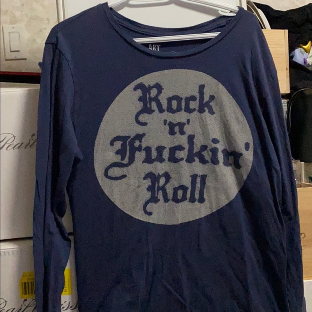 Rock ‘n Fuckin’ Roll Long Sleeved Tee